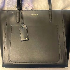 NWT Kate Spade Lalena large leather pocket tote